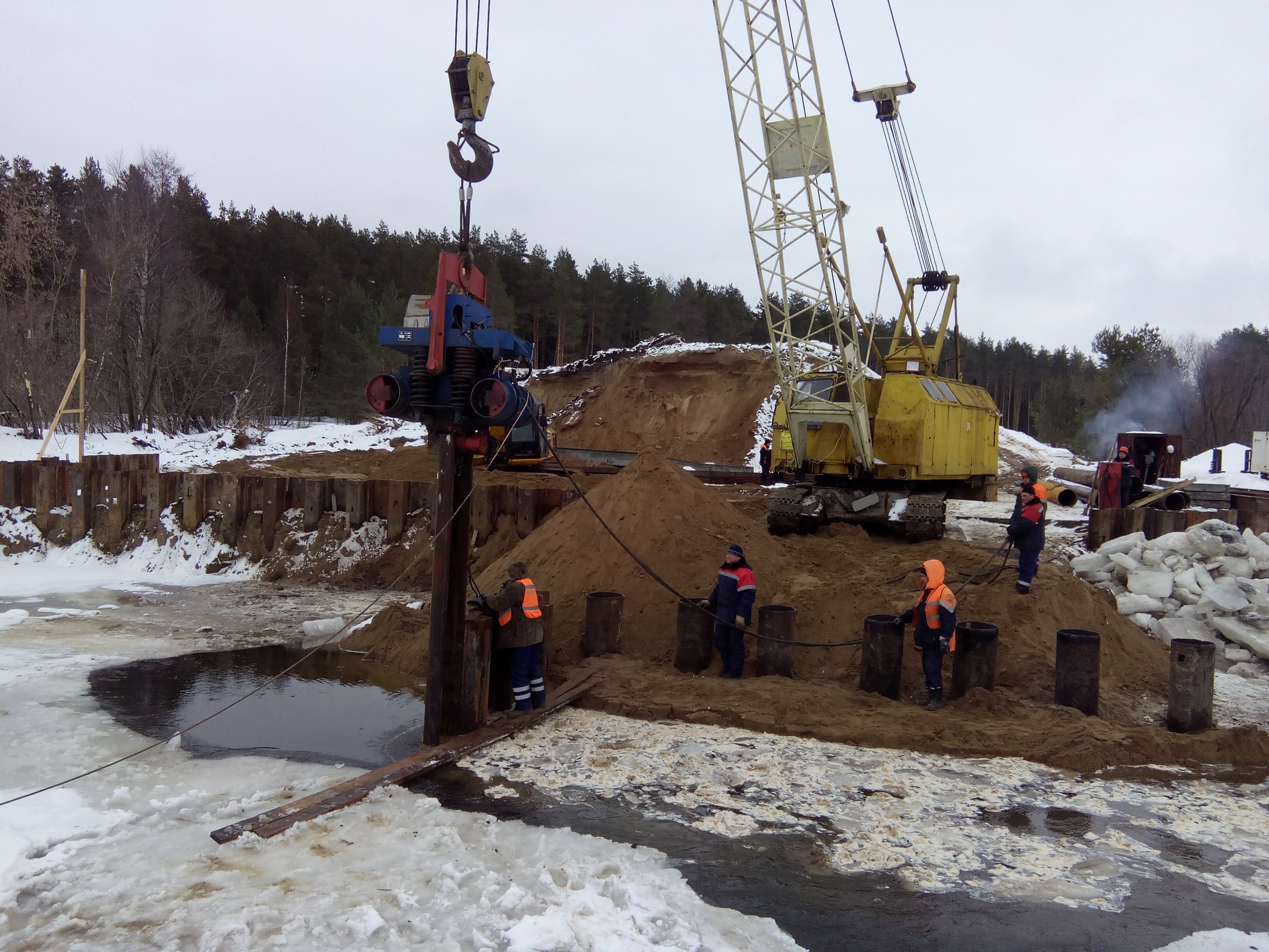 Началось строительство нового моста через Узолу в Нижегородской области